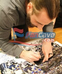 Fan Cave Sports Chris Thorburn St Louis Blues Autographed 2001 Draft Puck - COA Autographed Memorabilia