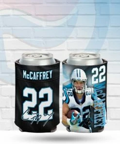 WinCraft Christian McCaffrey Carolina Panthers Can Koozie Drinkware