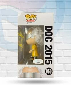 Autographed Memorabilia Christopher Lloyd Doc 2015 Back To The Future Autographed Funko Pop - JSA