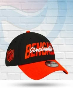 New Era Hats Cincinnati Bengals 2022 Draft 39THIRTY Flex Hat