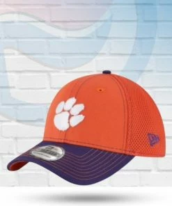 New Era Clemson Tigers 2 Tone Neo 39THIRTY Flex Hat