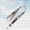 WinCraft Clemson Tigers Gray Lanyard With Detachable Buckle Lanyards