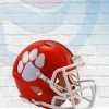 Score Here Collectibles Clemson Tigers Speed Riddell Mini Football Helmet