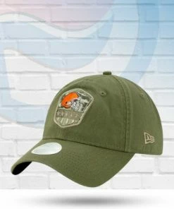 New Era Cleveland Browns 2019 Salute To Service 9TWENTY Women's Adjustable Hat Hats