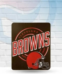 Northwest Cleveland Browns Fleece Throw Blanket Blankets
