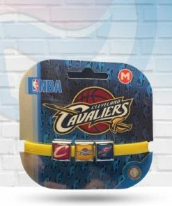 Michigan Cleveland Cavaliers NBA Vintage Roxo Charm Bracelet Accessories