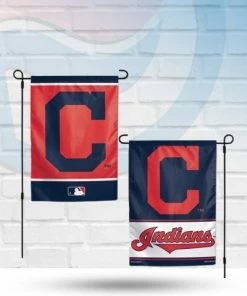 WinCraft Flags Cleveland Indians 12.5" X 18" Garden Flag