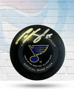 Fan Cave Sports Autographed Memorabilia Colton Parayko St Louis Blues Autographed 2020 Official Game Puck - COA