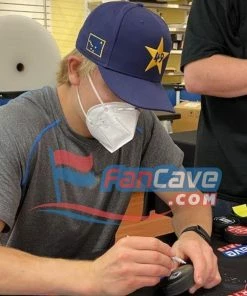 Fan Cave Sports Colton Parayko St Louis Blues Autographed Logo Puck - COA