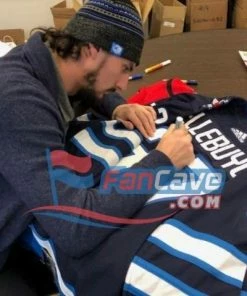 Fan Cave Sports Connor Hellebuyck Winnipeg Jets Autographed Home Adidas Jersey - COA 6 Fan Cave Sports Connor Hellebuyck Winnipeg Jets Autographed Home Adidas Jersey - COA