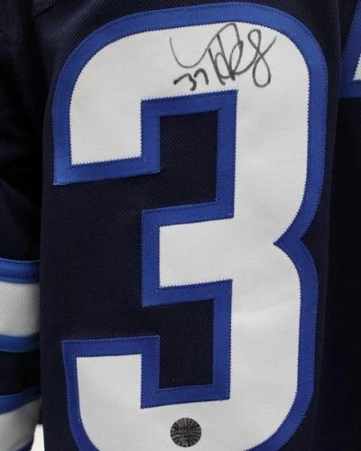 Fan Cave Sports Connor Hellebuyck Winnipeg Jets Autographed Home Adidas Jersey - COA 2 Fan Cave Sports Connor Hellebuyck Winnipeg Jets Autographed Home Adidas Jersey - COA