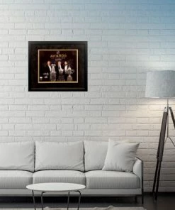 Fan Cave Sports Craig Berube, Doug Armstrong And Ryan O'Reilly St Louis Blues Triple Autographed Framed 11x14 - JSA Autographed Memorabilia