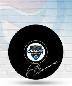 Fan Cave Sports Autographed Memorabilia Craig Berube St Louis Blues Autographed 2020 All Star Game Logo Puck - COA