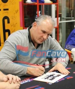 Fan Cave Sports Autographed Memorabilia Craig Berube St Louis Blues Autographed 2020 All Star Game Logo Puck - COA