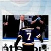 Fan Cave Sports Craig Berube St Louis Blues Unsigned Celebration 8x10 Licensed Photo W/ Maroon Clearance