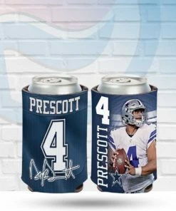 WinCraft Drinkware Dak Prescott Dallas Cowboys Can Koozie