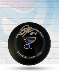 Fan Cave Sports Dakota Joshua St Louis Blues Autographed Official Game Puck - COA