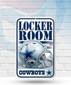 WinCraft Wall Signs Dallas Cowboys 11" X 17" Plastic Locker Room Sign