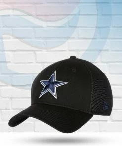 Hats Dallas Cowboys Black Neo 39THIRTY Flex Hat