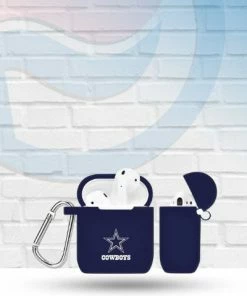 Affinity Bands Dallas Cowboys Silicone AirPod Case Accessories