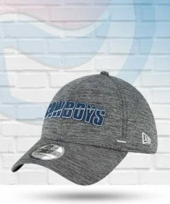 Dallas Cowboys Summer Sideline 39THIRTY Flex Hat Heather Grey