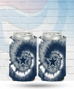 WinCraft Drinkware Dallas Cowboys Tie Dye Can Koozie