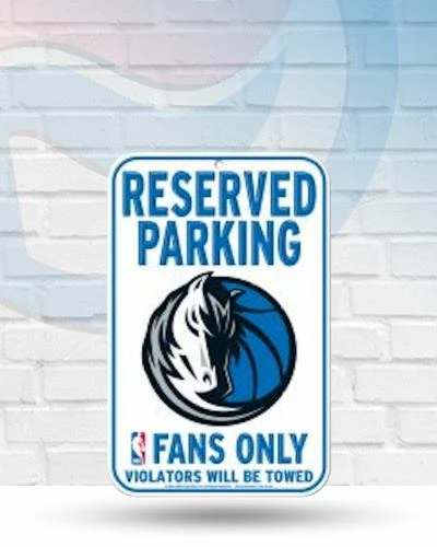 WinCraft Dallas Mavericks 11" X 17" Plastic Reserved Parking Sign Wall Signs 1 WinCraft Dallas Mavericks 11" X 17" Plastic Reserved Parking Sign Wall Signs