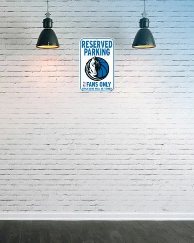 WinCraft Dallas Mavericks 11" X 17" Plastic Reserved Parking Sign Wall Signs 2 WinCraft Dallas Mavericks 11" X 17" Plastic Reserved Parking Sign Wall Signs