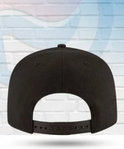 New Era Hats Dallas Mavericks Black And White 9FIFTY Snapback Hat