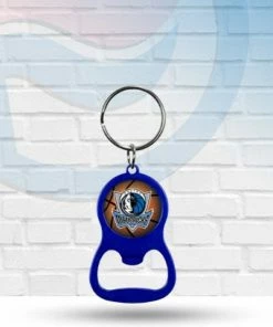 Rico Industries Dallas Mavericks Colored Bottle Opener Keychain Keychains