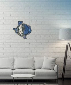 WinCraft Dallas Mavericks State Shaped Wooden Sign Wall Signs
