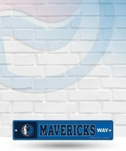 WinCraft Wall Signs Dallas Mavericks Street Zone Plastic Way Sign