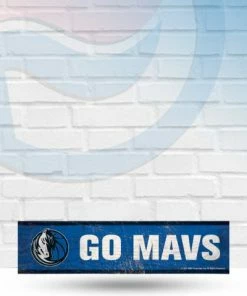 WinCraft Magnets Dallas Mavericks Wooden Magnet 1.5" X 6"