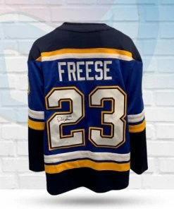 Fan Cave Sports David Freese St Louis Blues Autographed Fanatics Home Jersey - JSA