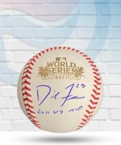 Fan Cave Sports Autographed Memorabilia David Freese St Louis Cardinals Autographed 2011 World Series Baseball With MVP Inscription- JSA