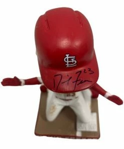 St. Louis Cardinals Stadium Giveaway David Freese St Louis Cardinals Autographed Bobblehead - COA