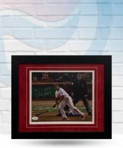 Fan Cave Sports David Freese St Louis Cardinals Autographed Framed 8x10 - JSA Autographed Memorabilia