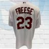 Fan Cave Sports David Freese St Louis Cardinals Autographed Majestic Replica Jersey With Inscription - JSA Autographed Memorabilia