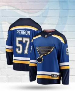 David Perron St. Louis Blues Fanatics Home Jersey