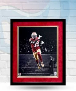 Fan Cave Sports Deebo Samuel San Francisco 49ers Autographed Framed 16x20 Photo - Beckett Autographed Memorabilia
