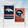 WinCraft Denver Broncos 12.5" X 18" Garden Flag Flags