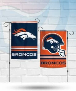 WinCraft Denver Broncos 12.5" X 18" Garden Flag Flags