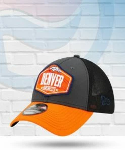 New Era Hats Denver Broncos 2021 Draft 39THIRTY Flex Hat