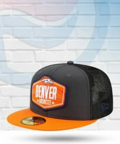 New Era Hats Denver Broncos 2021 On Stage Draft 59FIFTY Fitted Hat
