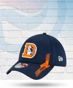 New Era Denver Broncos 2021 Sideline Home Historic Logo 39THIRTY Flex Hat
