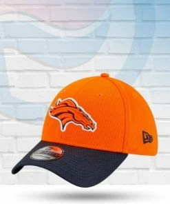 New Era Hats Denver Broncos 2021 Sideline Road 39THIRTY Flex Hat