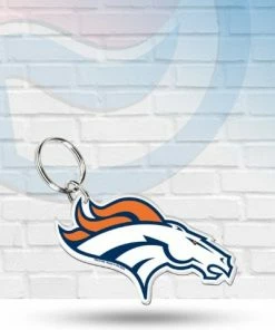 WinCraft Denver Broncos Acrylic Keychain Keychains