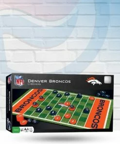 Masterpieces Puzzle Co Denver Broncos Collectible Checkers Set Games