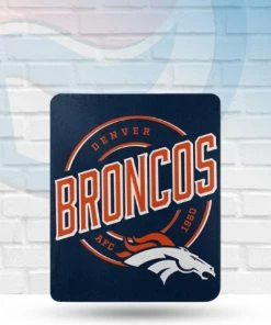 Northwest Denver Broncos Fleece Throw Blanket Blankets