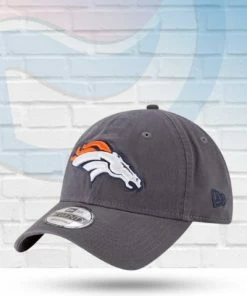 New Era Denver Broncos Graphite Core Classic 9TWENTY Adjustable Hat
